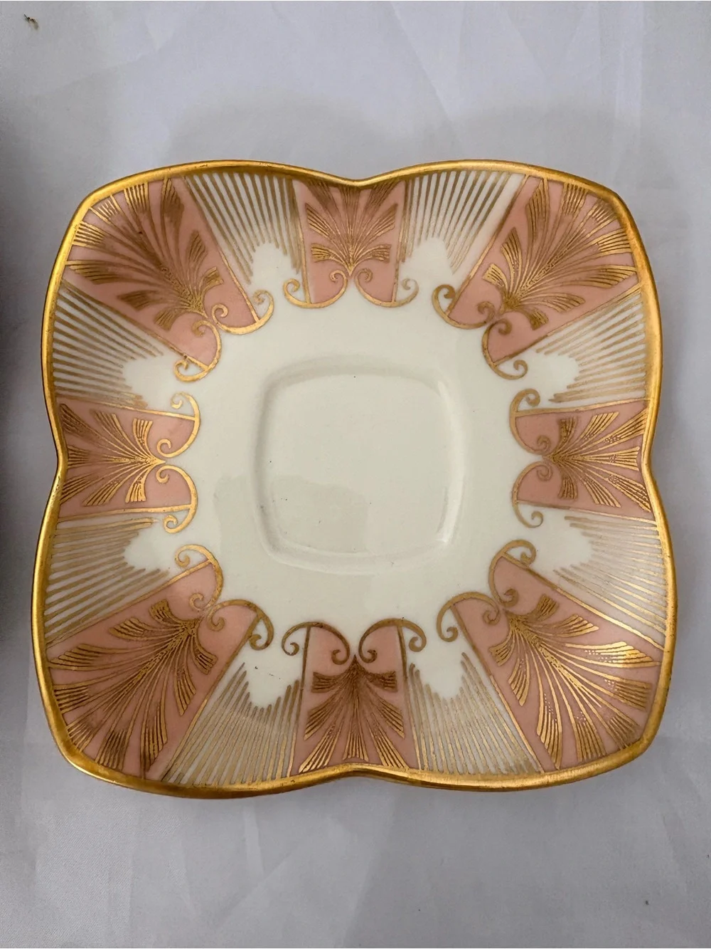 Vintage Alka Kunst Bavaria Porcelain Plate Set